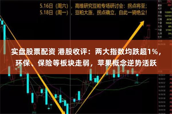 实盘股票配资 港股收评：两大指数均跌超1%，环保、保险等板块走弱，苹果概念逆势活跃