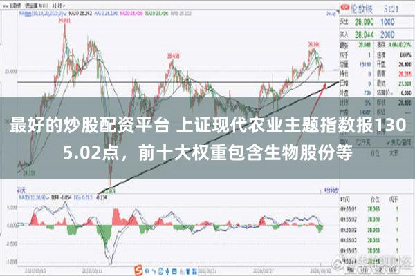 最好的炒股配资平台 上证现代农业主题指数报1305.02点，前十大权重包含生物股份等