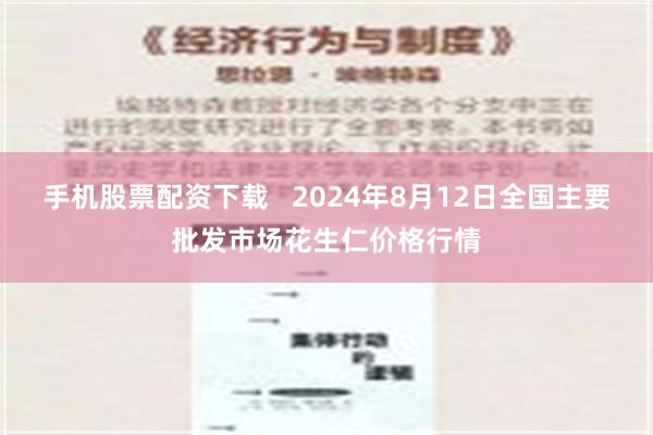 手机股票配资下载   2024年8月12日全国主要批发市场花生仁价格行情